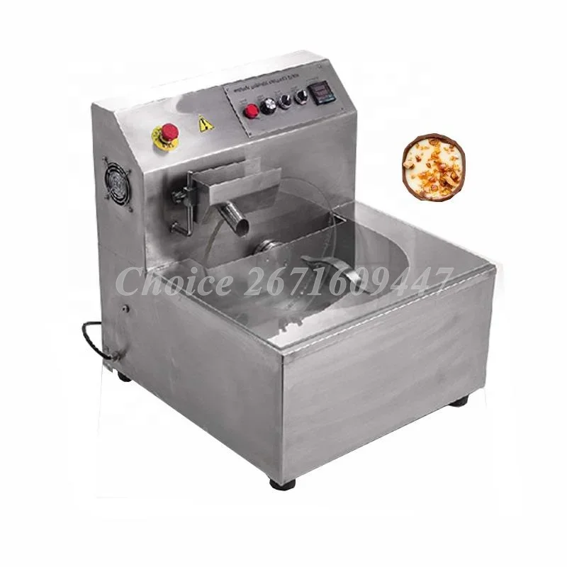 Automatic 8KG/15KG Chocolate Melting Tempering Maker with Vibration Table Electric Chocolate Tempering Machine