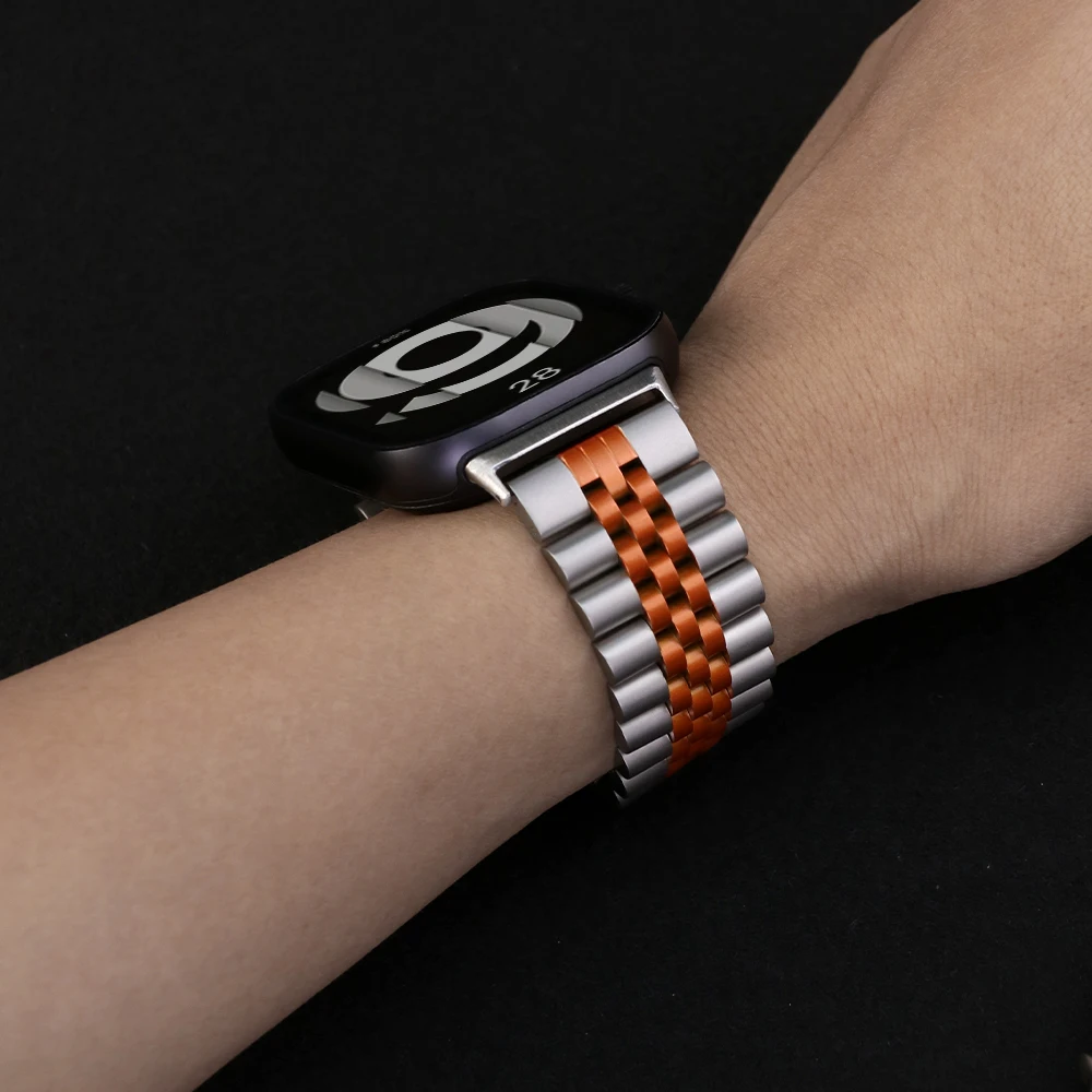 Stainless Steel Business Bracelet for Smartwatch - Metal Wristband Strap