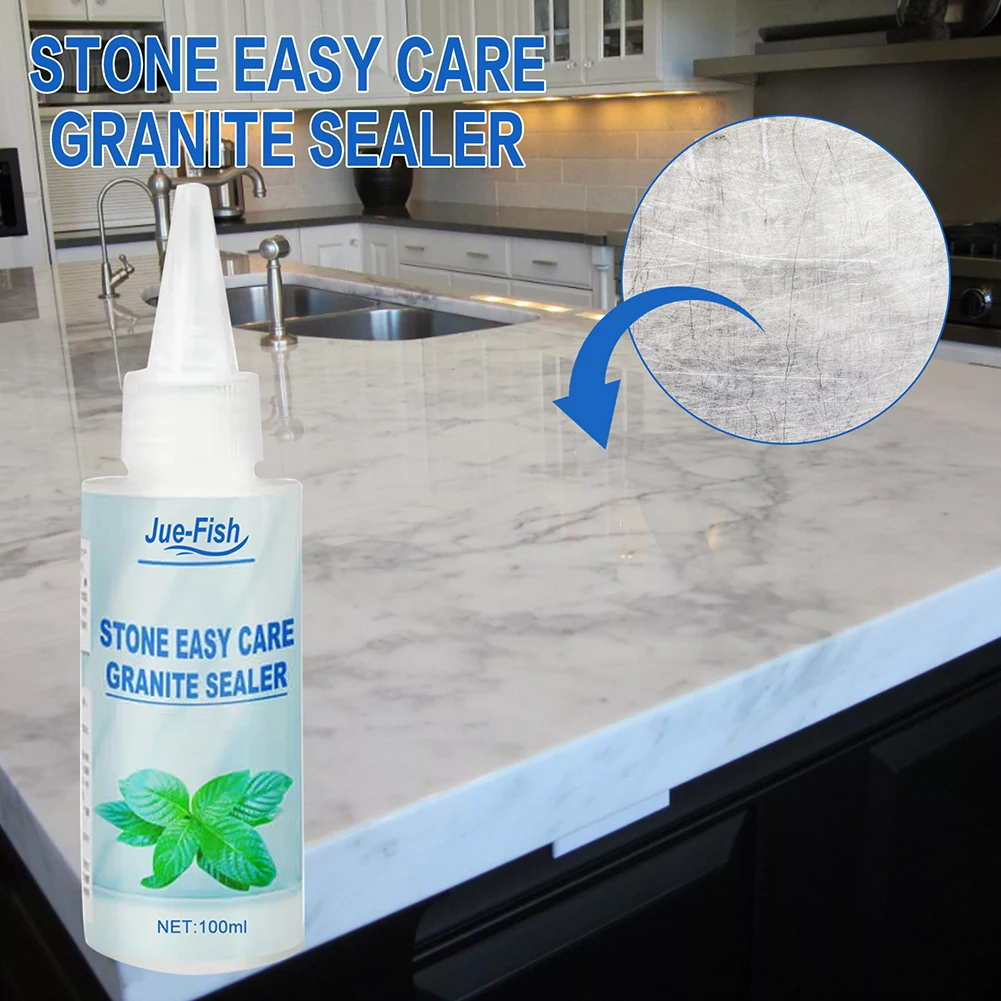 100ml Countertop Granite Cleaner Marble Scratches Repair Waterproof