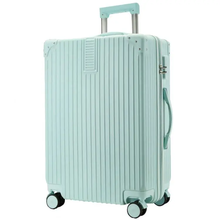 

New Suitcase Female Suitcase Online Celebrity Small Fresh with Compartment Password Box Luggage Case