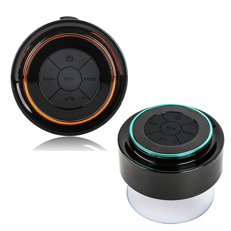 Bluetooth Shower Speakers, Waterproof Portable Shower Speaker With
