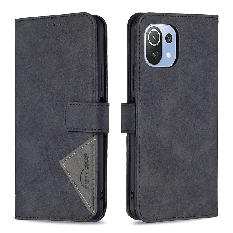 Flip on For Xiaomi Mi 11 Lite 5G Classic Phone Wallet Leather Case For Xiomi11 Mi11 Lite 11Lite Youth Coque Card Slot Back Cover 5