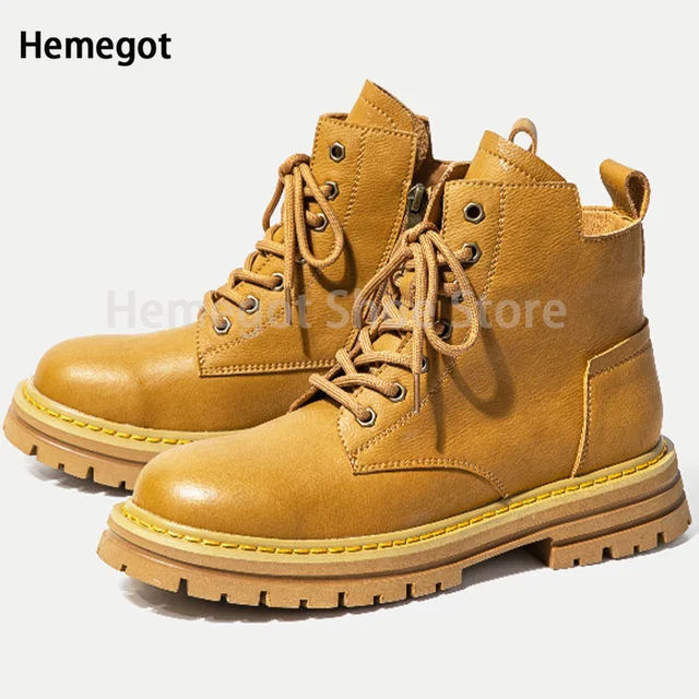 靴 YELLOW SHORT BOOTS Lsize YELLOW SHORT BOOTS Lsize