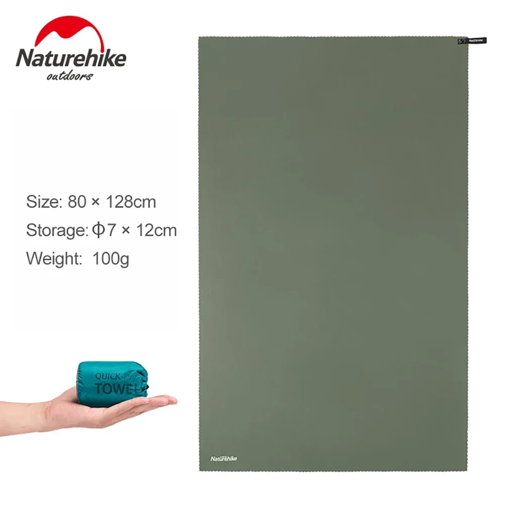 Naturehike Quick Dry Ultralight Microfiber Towel - Portable and Breathable for Travel, Camping, and Outdoor Activities