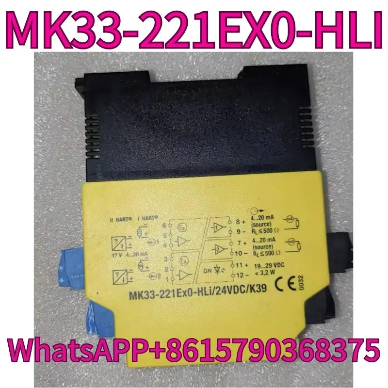 

Used safety relay MK33-221EX0-HLI tested OK and shipped quickly