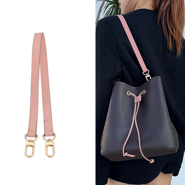 60cm 100% Genuine Leather Bags Strap Handle Strap for LV Noe