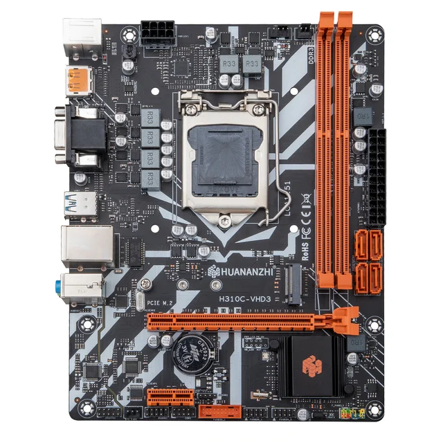 게이밍, 오디오 & 비디오, 사무실용으로 사용될 수 있는 HUANANZHI H310 C VHD3 ITX 마더보드