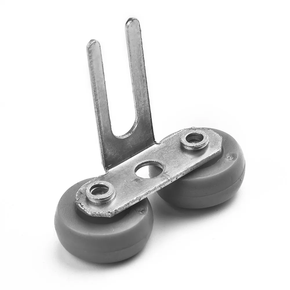 

Sturdy Iron Sliding Door Silence Fittings, Max Load 80KG, 2 5cm Thickness, Suitable for Wardrobe, Light Sliding Doors