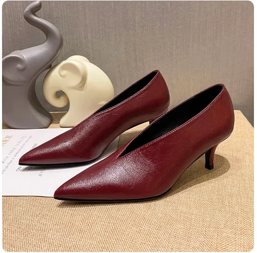 Wine Thin heel