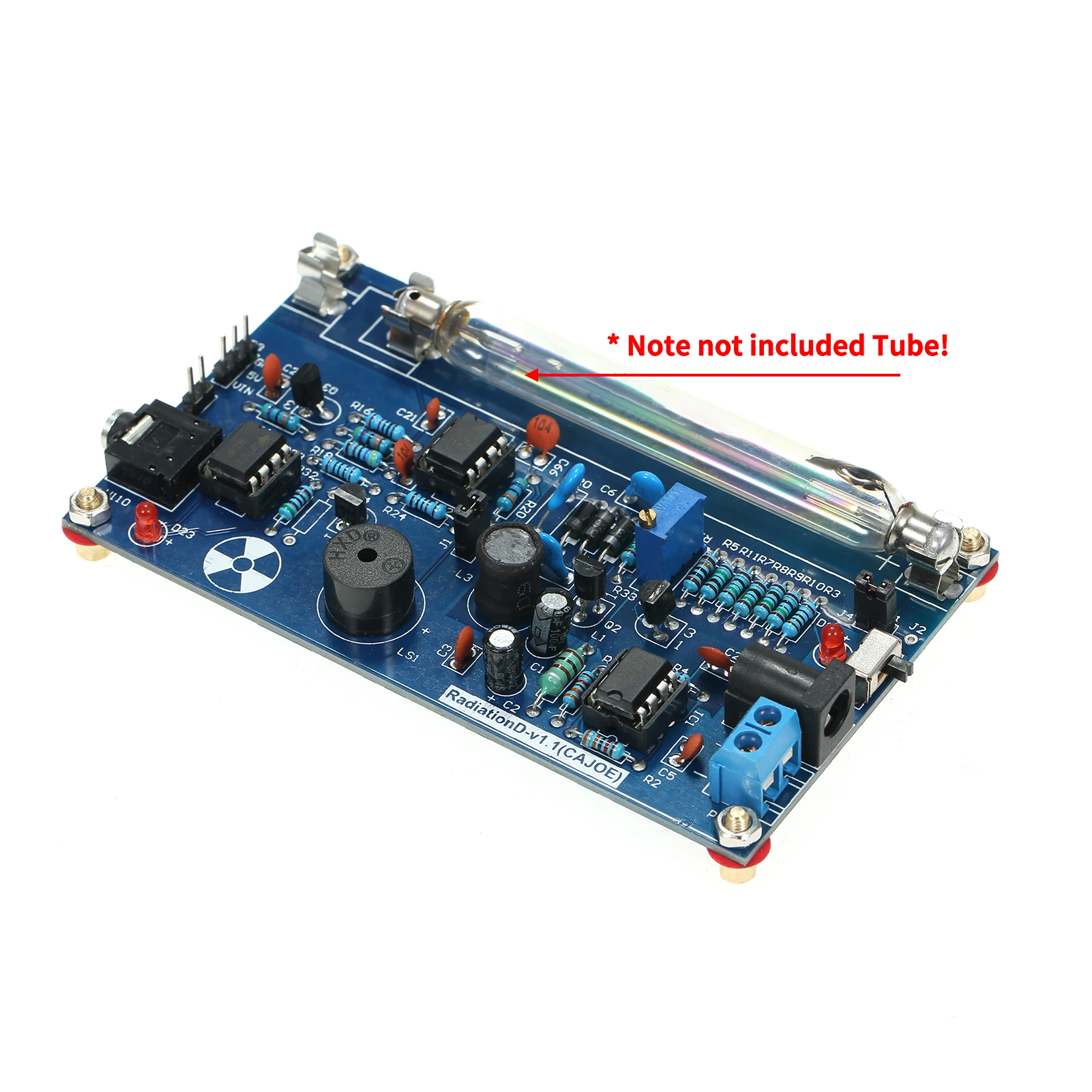 Assembled Radiation Detector System DIY Miller Tube Nuclear Radiation Detector Geiger Counter Kit Module Without Geiger Tube