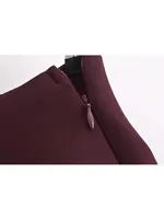 TFMLN nouveau printemps femmes solide jupe mode casual côté fermeture éclair Mini Shorts jupes Vintage taille haute Streetwear Shorts jupes 5