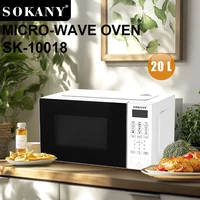 Electric Oven Microwave 20 Liter Large Capacity Inverter Oven Touch Controls Heat Leftovers Cook Fast Food 1