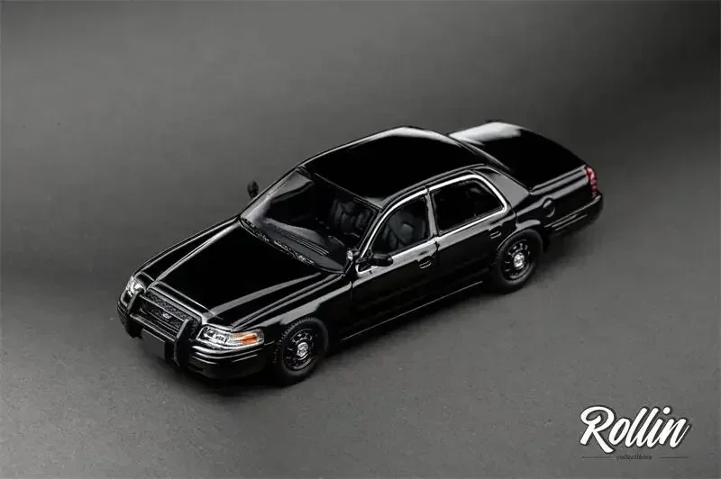 Rollin-ford cvパトカー、ダイキャストモデルカー、認定799、1