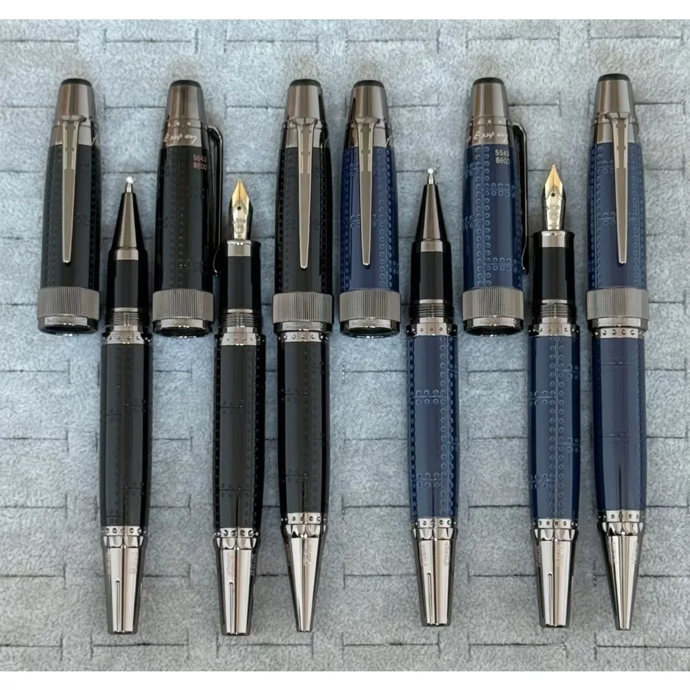 Penna stilografica classica di lusso, penna a sfera di alta qualità con scrittura fluida, ideale come regalo di anniversario per uomini d'affari, colleghi e amici._voghion.com