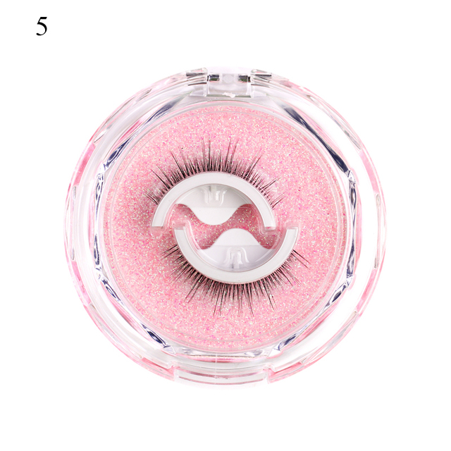 Reusable Self-adhesive False Eyelashes 3D Mink Lashes Glue-free Eyelash Extension 3 Seconds to Wear No Glue Needed Lashes