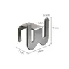 Bathroom Slipper Rack Slippers Hanging Shelf Storage Organizer Multifunctional Toilet Shoes Rack Simple Bathroom Storage Hook 6