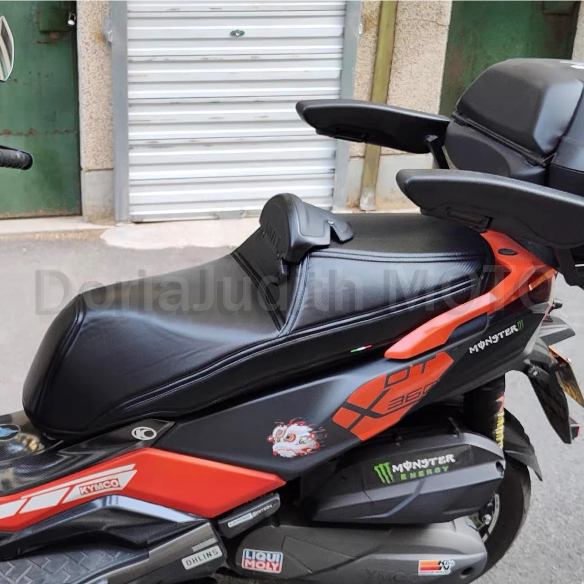 

Backrest Custom Cushion Soft Seat Cover Thickening and softening for kymco Xciting 250 S350 400 CT250 sym Joymaz300 Cruisym