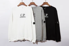 

Men's New CP Men's and Women's Same Logo Lens round-Neck Pullover