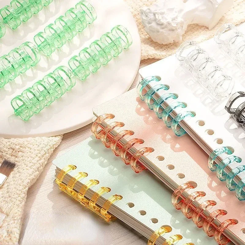 

4pcs/set 5 Holes Book Rings Circles Binding Rings /Loose Leaf Binder for Notebook Album Scrapbook Paper Files Spiral Binding