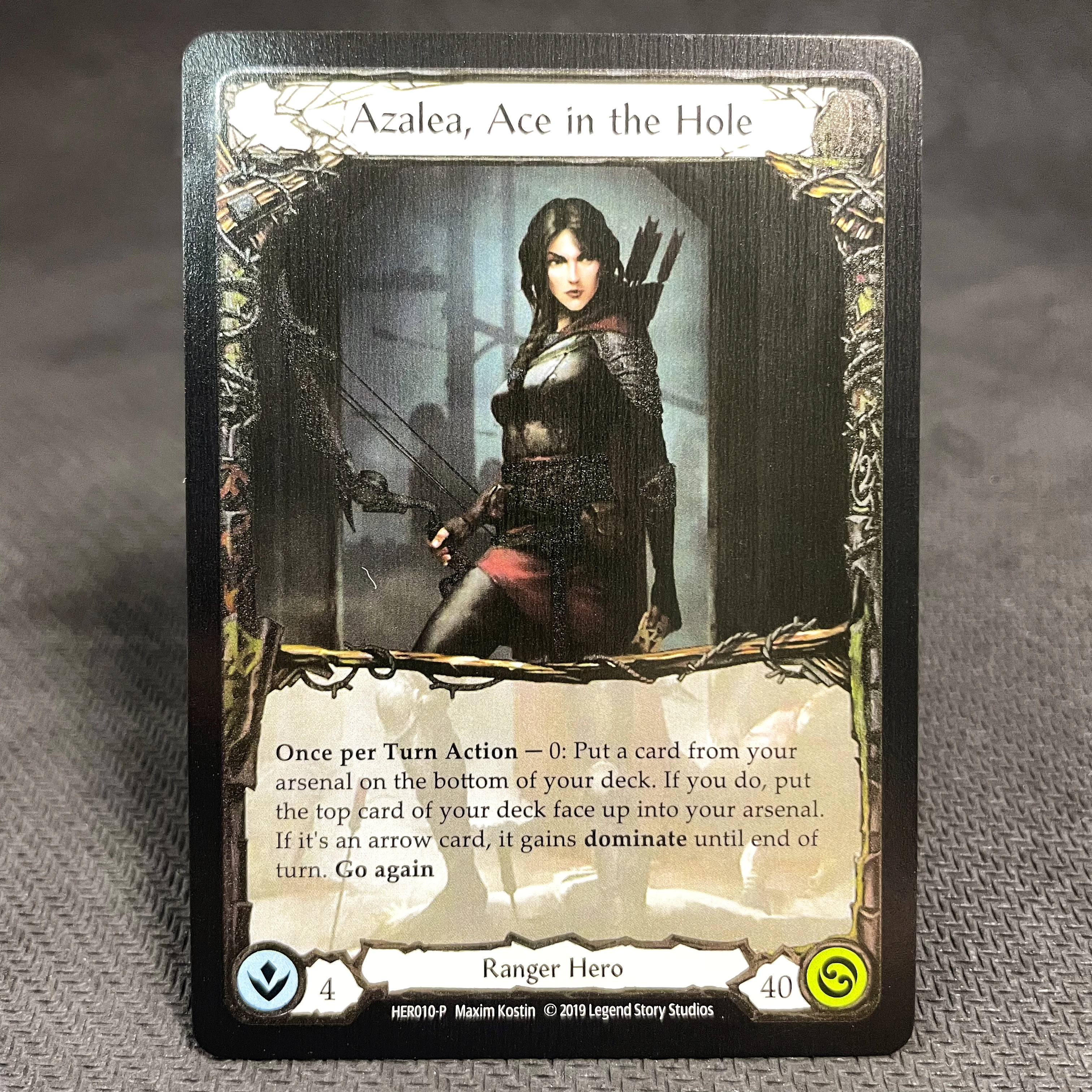 FAB Proxy Card Cold Foil Collection Cards New Horizon Command and