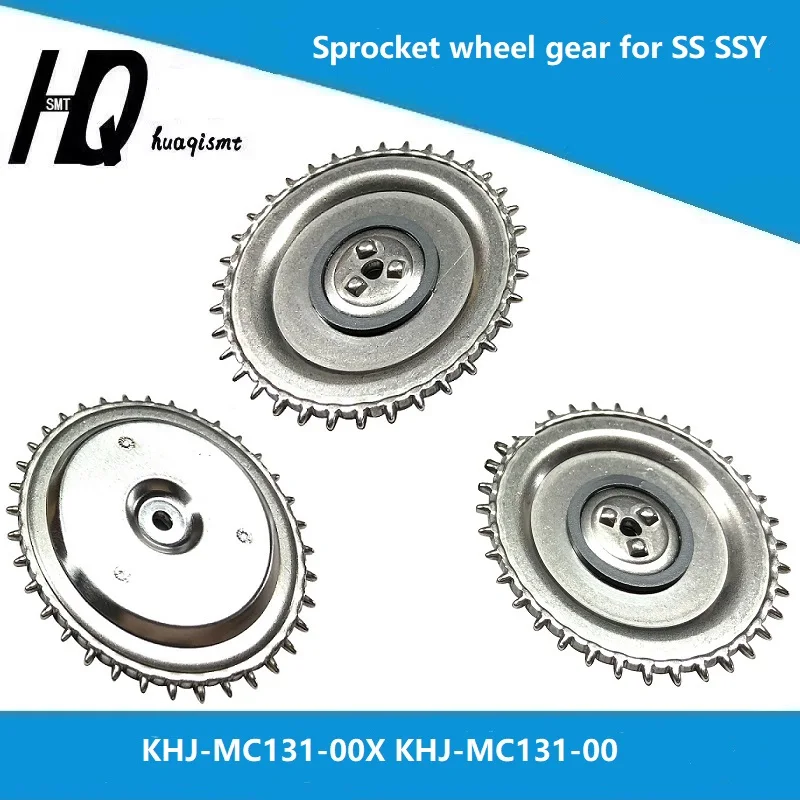 

Sprocket wheel gear for SS SSY feeder YAMAHA chip mounter KHJ-MC131-00X KHJ-MC131-00 SMT spare parts for pick and place machine