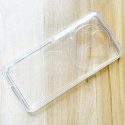 Soft TPU Black Transparent Phone Case Protective Cover Shell for Oukitel WP39 (Clear)