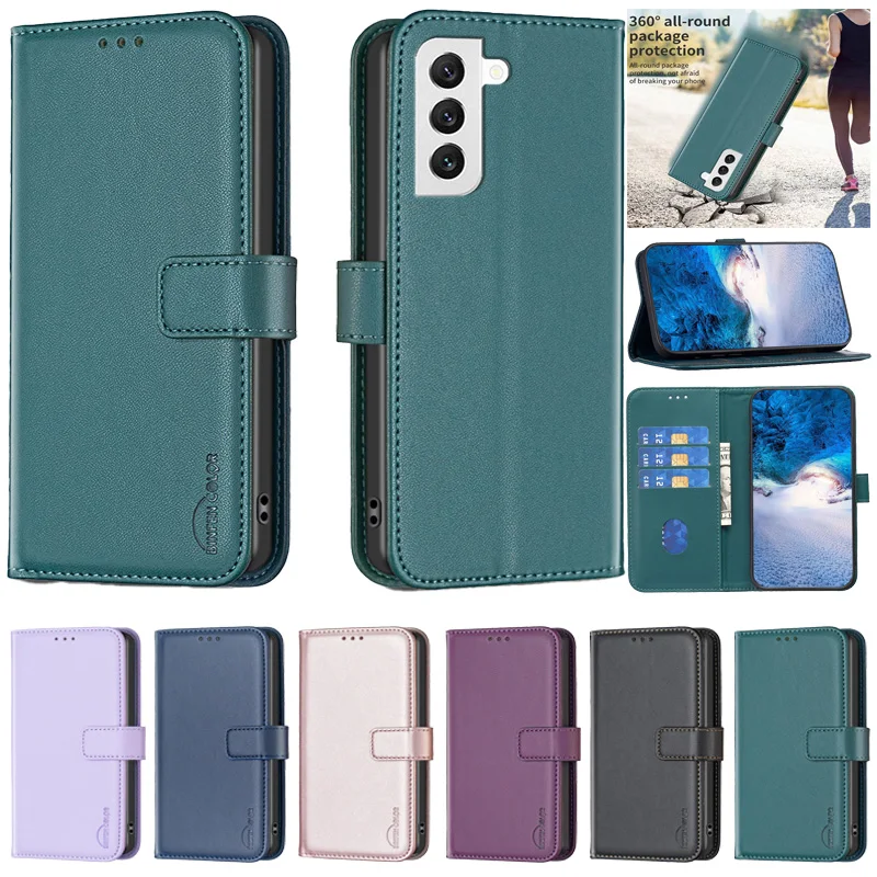 Custodia S22 Plus Per Samsung Galaxy S22 Plus Custodia In Pelle 5G Custodia Per Telefono Samsung S22 + Per Samsung S 22 Plus Cover Coque Fundas Shell