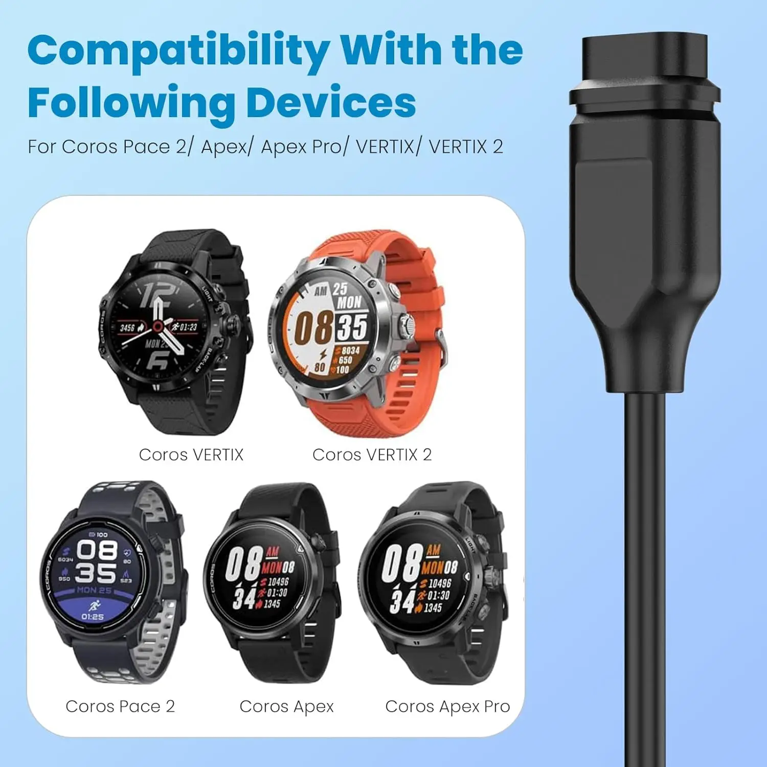 Universal 1M USB Charger Cable