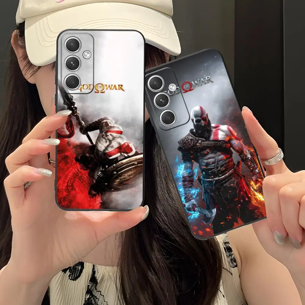 War God Kratos Luxury Black Phone Case