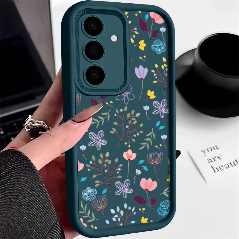 Floral Print TPU Case - Elegant Phone Cover