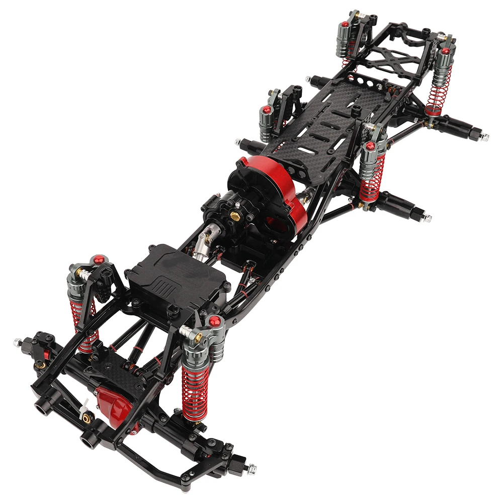 Metal Front Middle Rear Axle for 1:10 Axial SCX10 RC 6x6 8x8 Rock