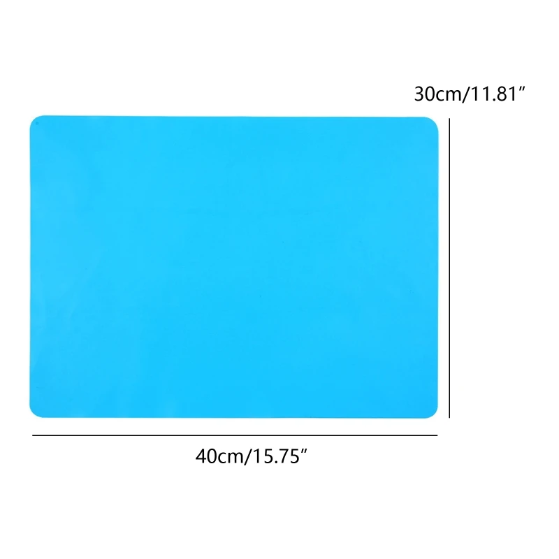 High Quality Silicone Pad Clear Mat Resin Pad Craft Tool High Temperature Resistance Sticky Plate Jewelry Making Tool