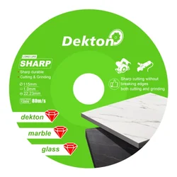 Diamond Cutting Disc for Marble, Tile, Glass, and Jade Polishing - 22.23mm Brazing Saw Blade, 100 - 125mm Diameter (115mm)