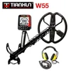 Full perspective Waterproof Metal Detector W55 Long Range for Treasure Hunting Gold Silver Copper Detection Max 1-3 Meters Depth