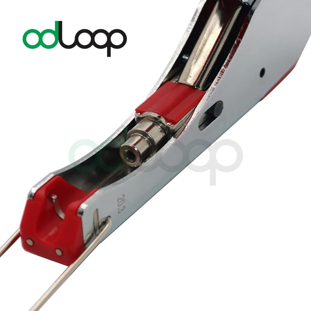 ODLOOP Coaxial Cable Crimping Plier Connector Compression Hand Tool Crimper For Coaxial RG6 RG59 F RCA Coax Cable Cutter