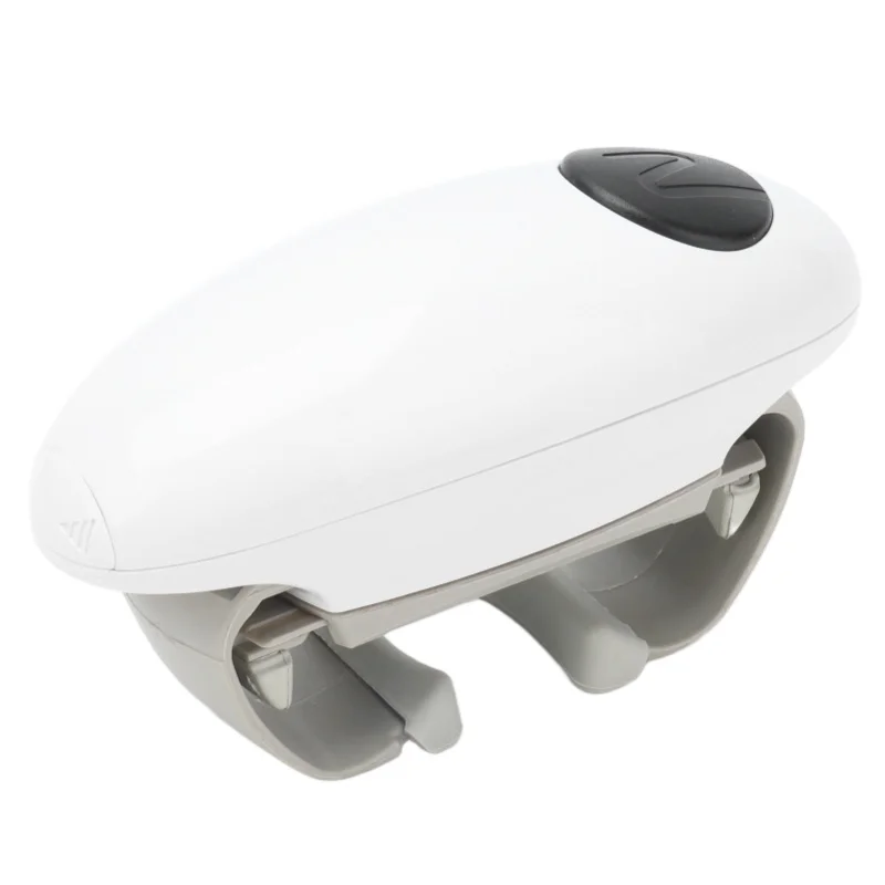 전기 병따개 2개의 귀 모양 ABS 배터리 구동 자동 캔 오프너 블랙 버튼 포함