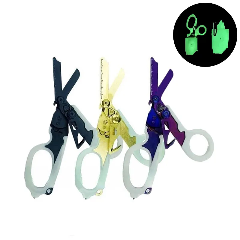 

Multifunction Raptor Emergency Response Shears Multitool Folding Scissors Mini Portable Tactics Multifunctional Folding Pliers