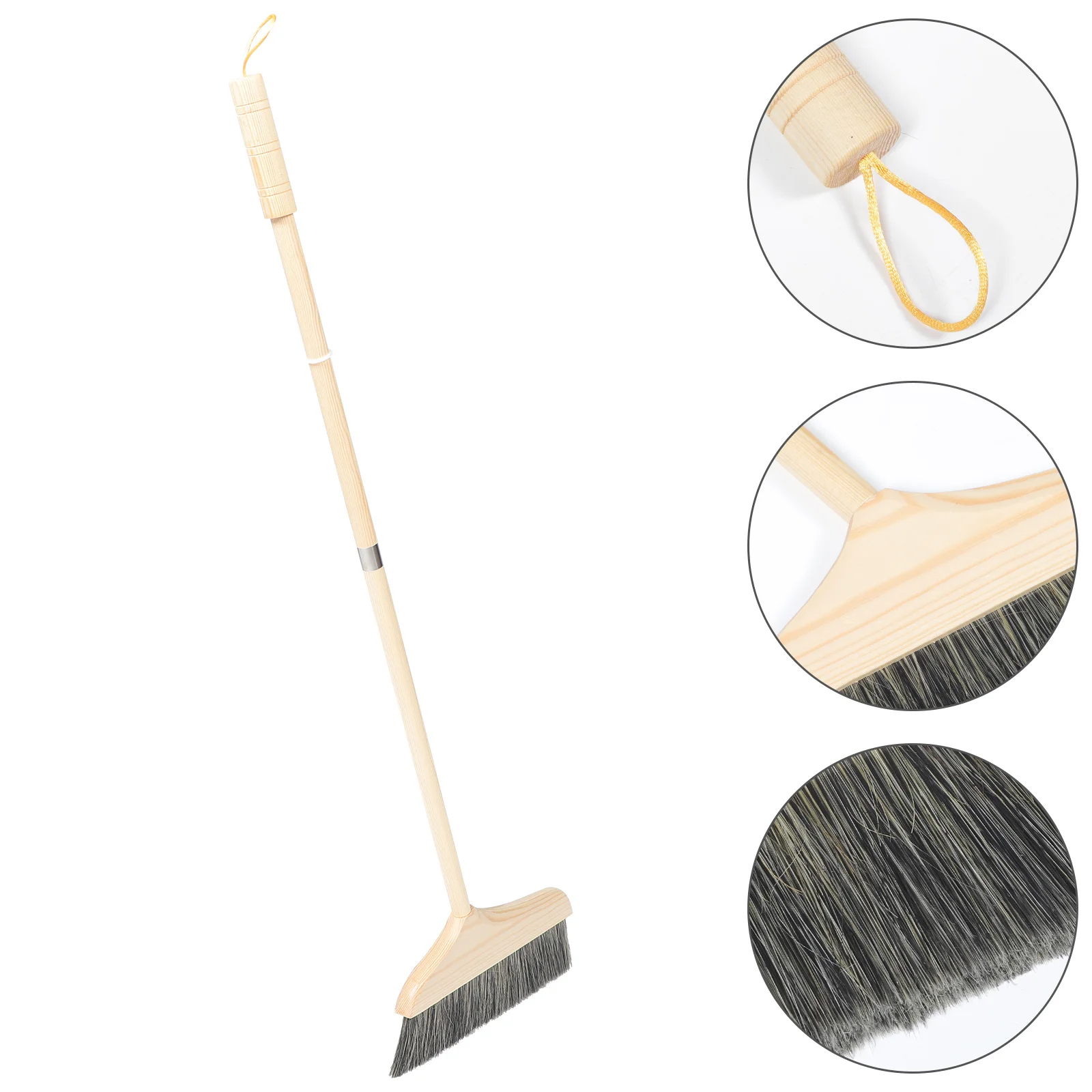 

Sweeping Broom Heavy Duty Broom Household Angle Broom Detachable Long Handle Commercial Broom Home Kitchen Living Room