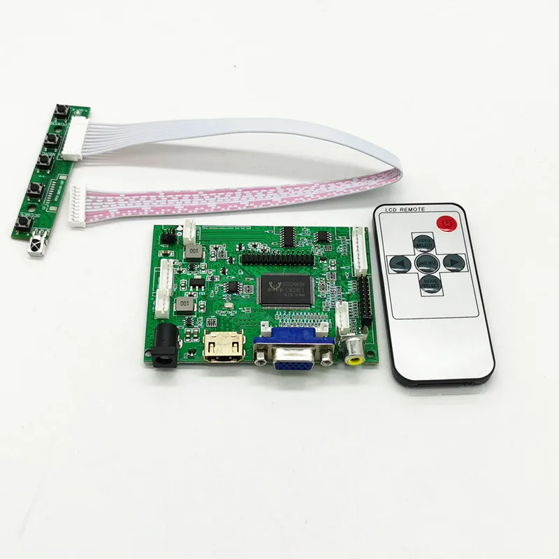 Hdmi 2av Vga audio Universal Lcd Panel Driver Controller Board Kit hdmi-2av-vga-audio-universal-lcd-panel-driver-controller-board-kit