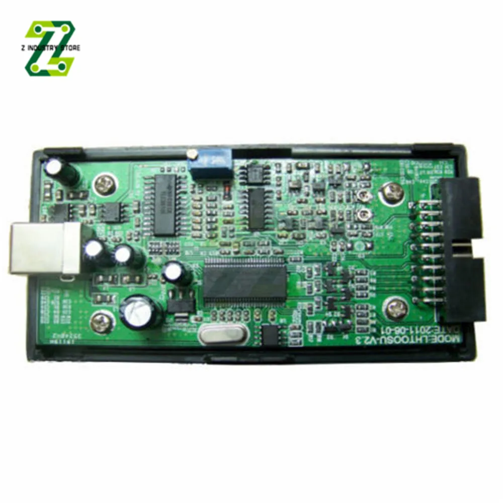 Virtual Oscilloscope Logic Analyzer LHT00SU1 Multi-function Signal Generator I2C SPI CAN Uart With Clamp Line and USB Connector logic analyzer