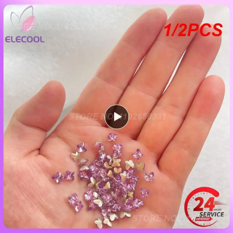 

1/2PCS Nail Art Alloy 3D Charms Random Designs In Bulk Designer Decoration Crystal Rhinestones Wholesale For Jewelry Gems