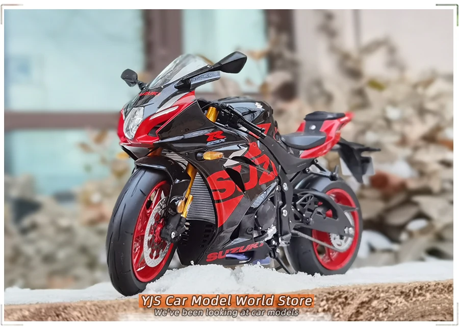 Sf53f9a25d2f149889bc47d0eaf760b37q 1/12 GSX-R1000 バイク模型 合金製 静的ディスプレイ ギフト