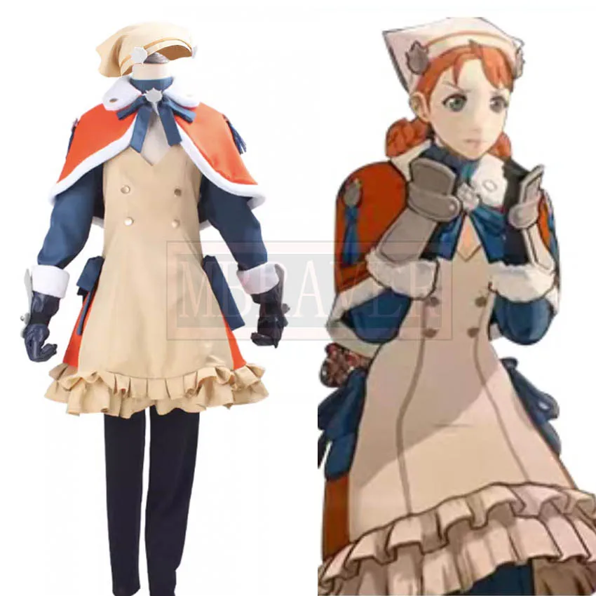 

Огненная эмблема Annette Косплей Костюм Хэллоуин вечеринка наряд на заказ любой размер