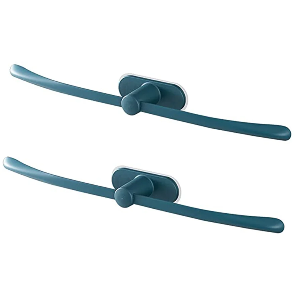 

2 шт., самоклеящиеся пластиковые держатели для полотенец