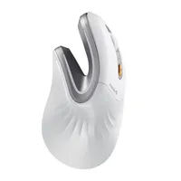 ProtoArc Ergonomic Vertical Mouse EM11 NL Rechargeable Wireless Mouse BT Ergo Mice with 3 Multi-Device 2.4GHz Optical Mice