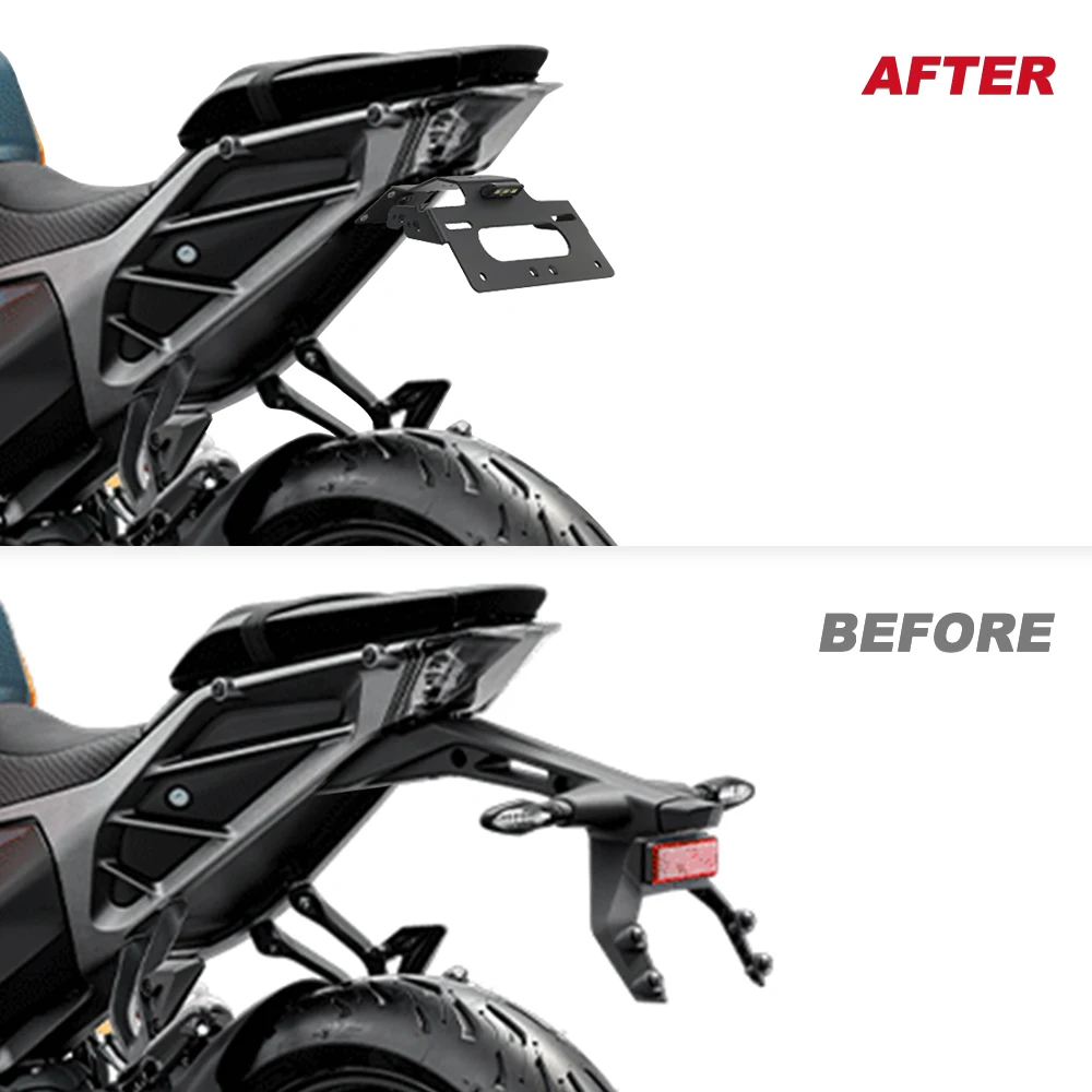 オートバイのライセンスプロテクターブラケットテール モトブラケット