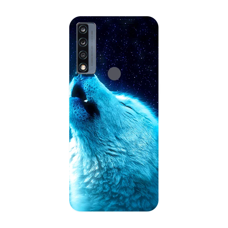 Stylish Bumper Silicone Phone Case with TPU Painted Design