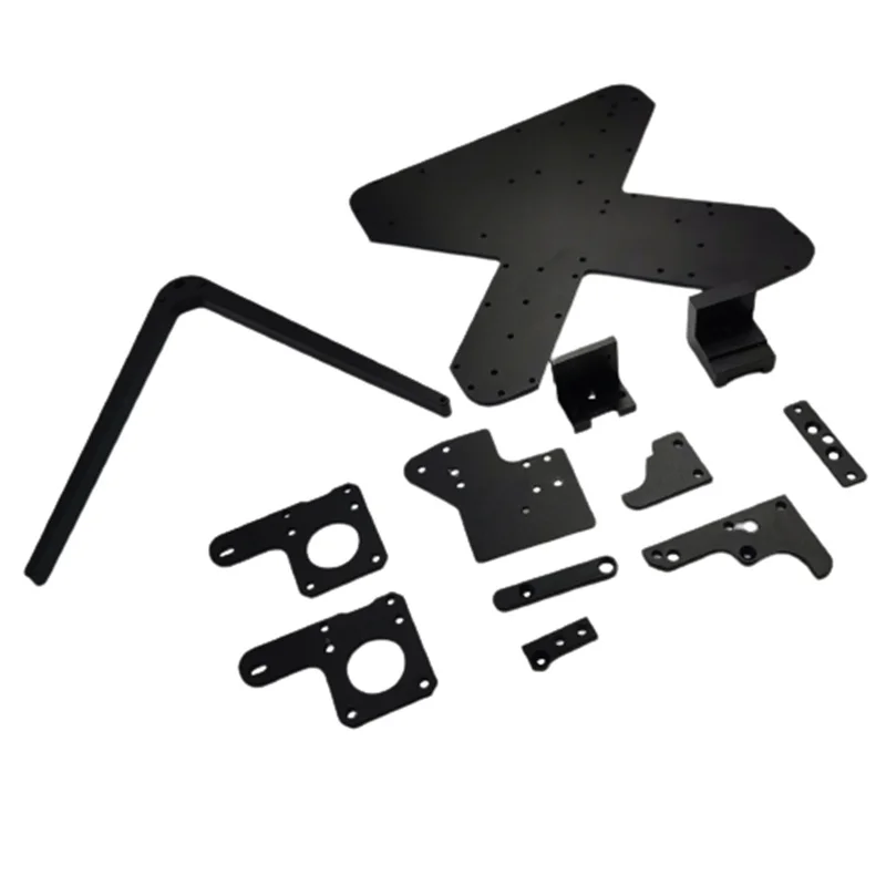 Funssor Positron V3 3D 3D printer aluminum machined parts kit