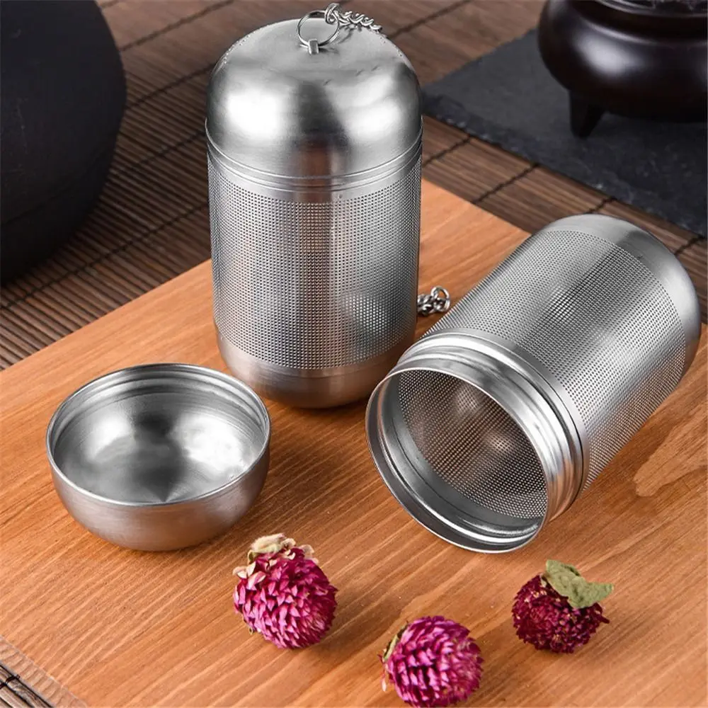 Stainless Steel Tea Infuser Tea Leaves Diffuser Spice Seasoning Ball Strainer Teapot Fine Mesh Coffee Filter Kitchen Accessories