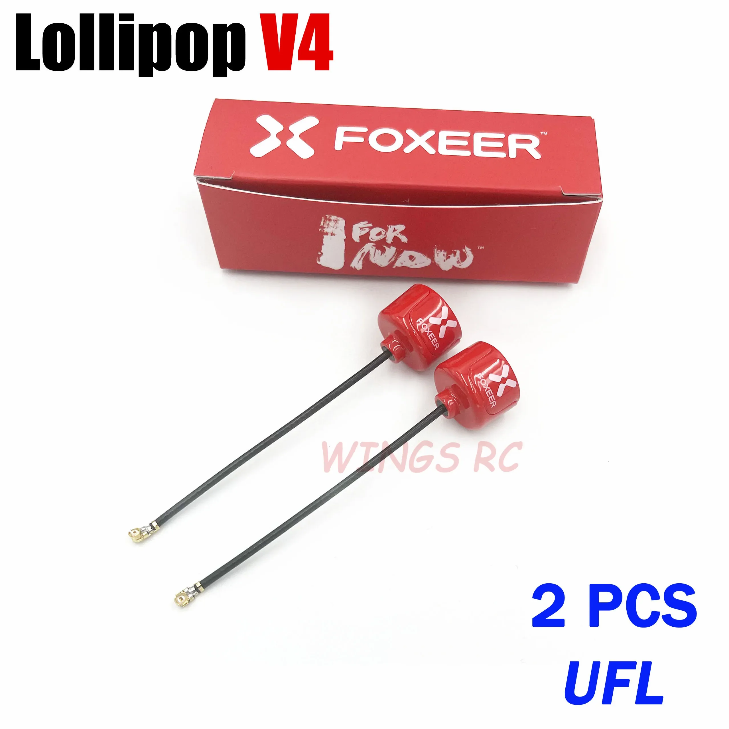2pcs Red UFL V4